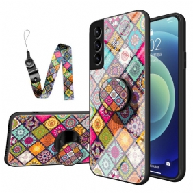 Hoesje voor Samsung Galaxy S22 Plus 5G Lapwerk Magnetische Houder