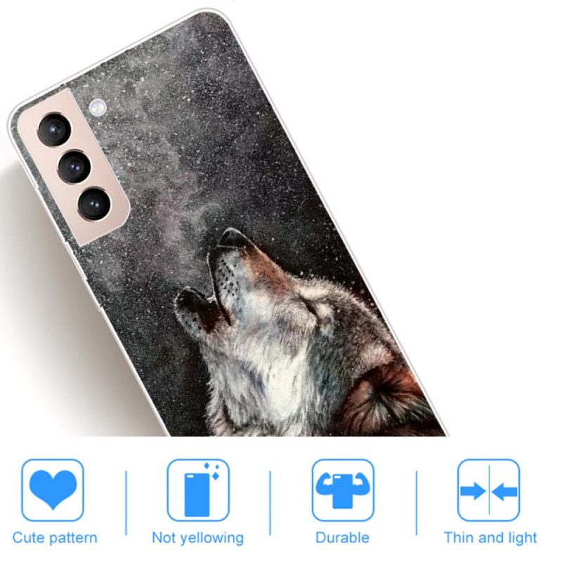 Hoesje voor Samsung Galaxy S22 Plus 5G Sublieme Wolf