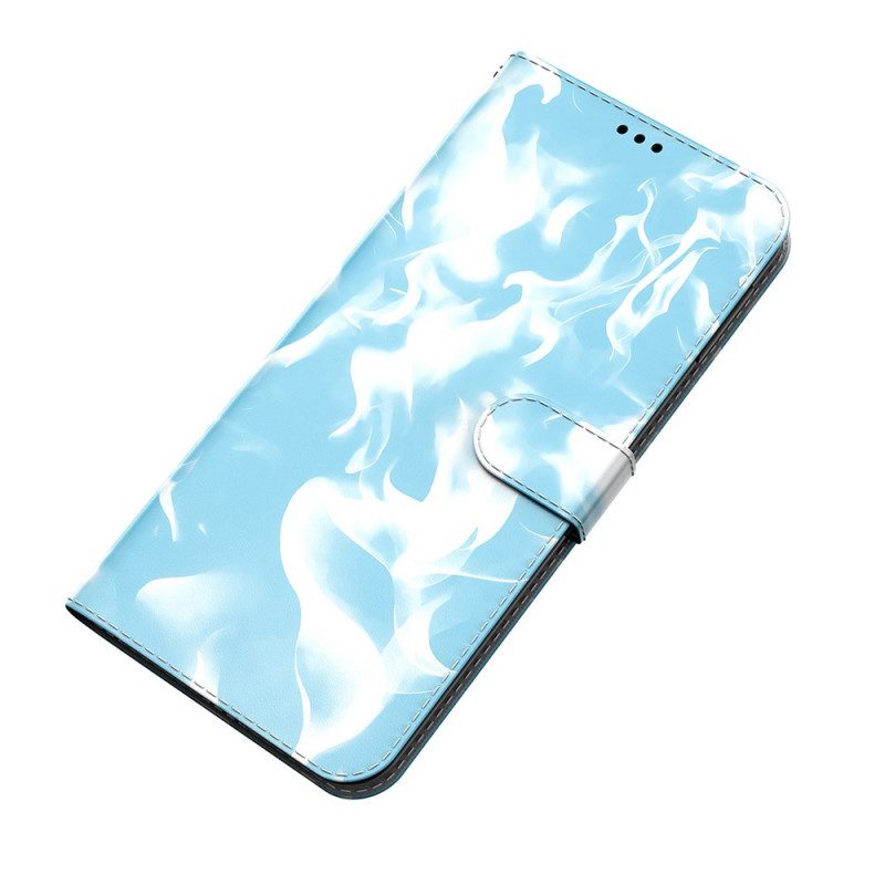 Leren Hoesje voor Samsung Galaxy S22 Plus 5G Abstract Patroon