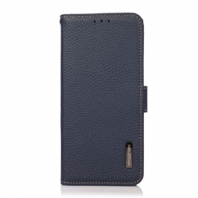 Leren Hoesje voor Samsung Galaxy S22 Plus 5G Lychee Leer Khazneh Rfid