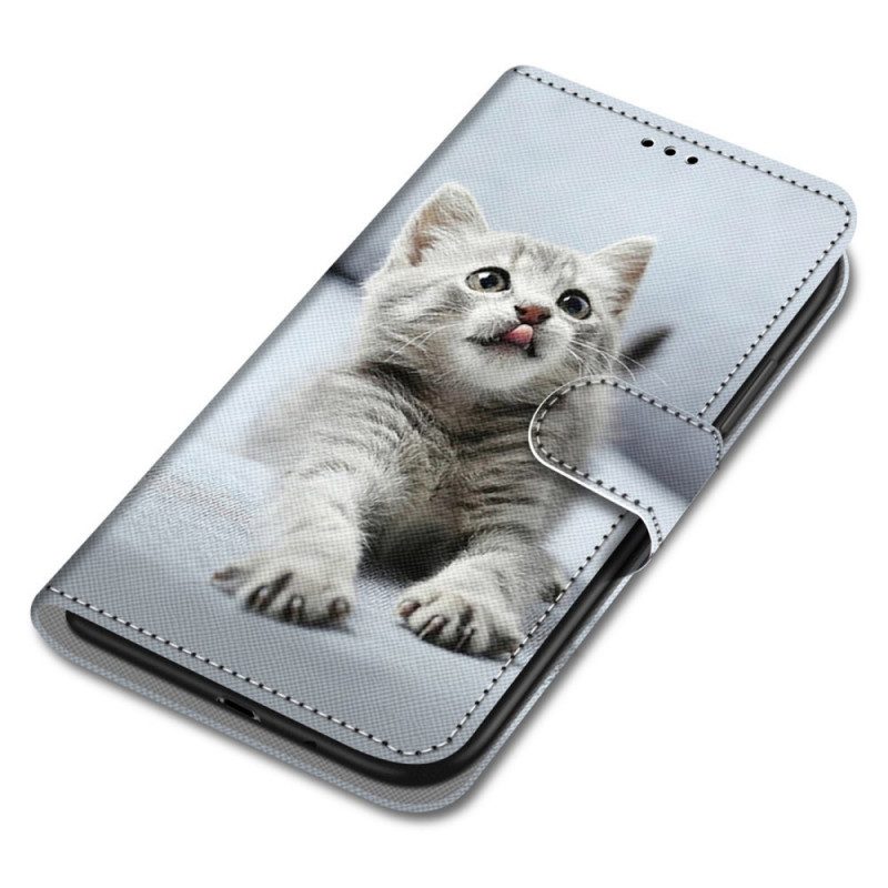 Leren Hoesje voor Samsung Galaxy S22 Plus 5G De Mooiste Katten