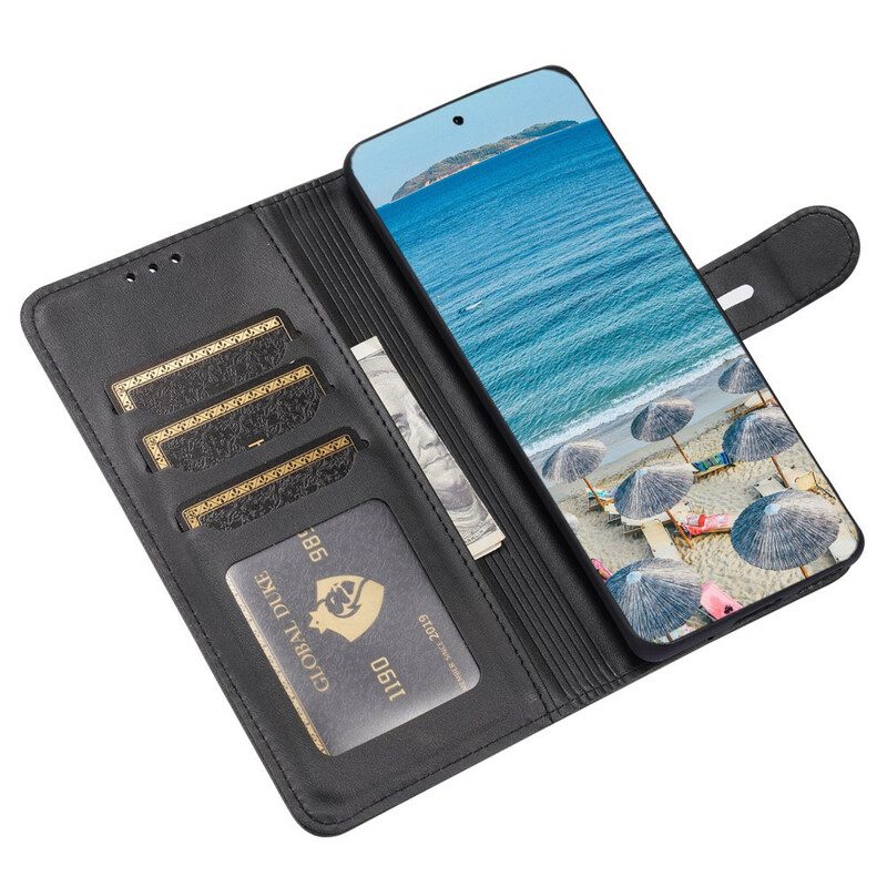 Flip Case voor Huawei P50 Pro Kunstleer Katje