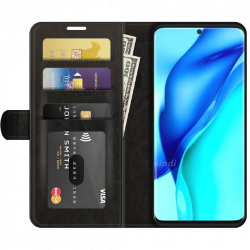 Flip Case voor Huawei P50 Pro Stijl Lederen Ontwerp