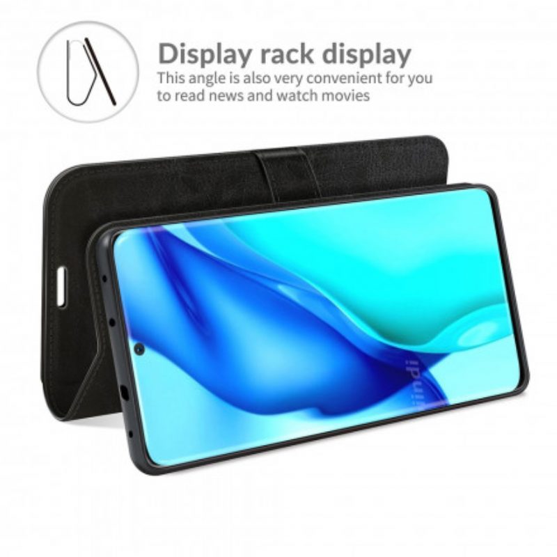 Flip Case voor Huawei P50 Pro Stijl Lederen Ontwerp