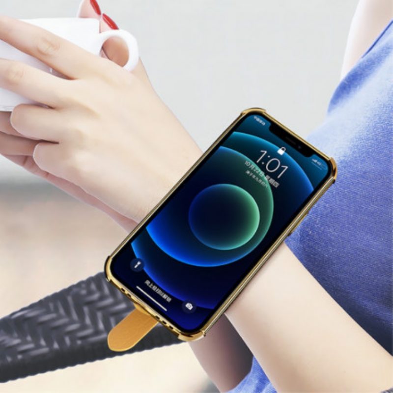 Hoesje voor Huawei P50 Pro Croco Band