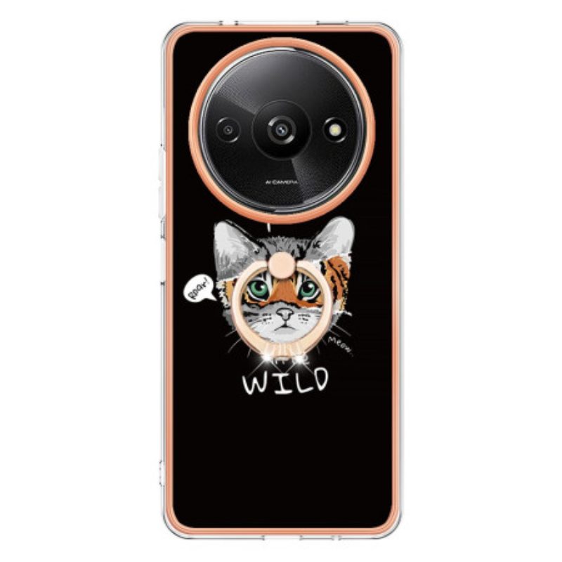 Case Hoesje Poco C61 Telefoonhoesje Kat En Tijger