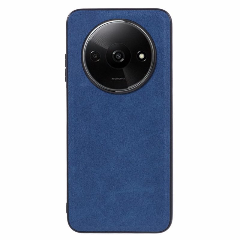 Cover Hoesje Poco C61 Telefoonhoesje Retro Lederen Stijl