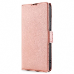 Leren Hoesje Voor Poco C61 Finesse Dubbele Sluiting