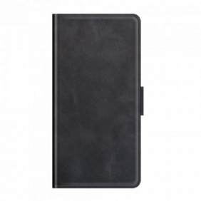 Folio-hoesje voor Moto G100 Flip Case Dubbele Klep