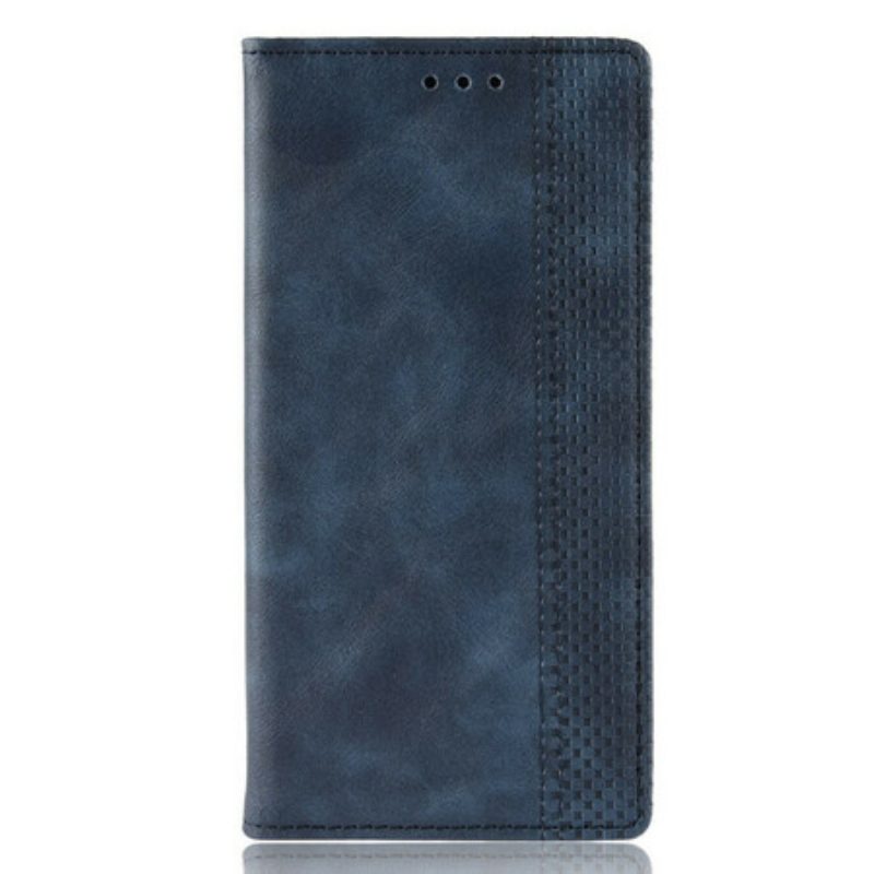 Bescherming Hoesje voor Nokia 9 PureView Folio-hoesje Gestileerd Vintage Leereffect