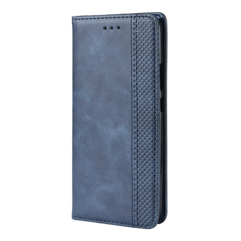 Bescherming Hoesje voor Nokia 9 PureView Folio-hoesje Gestileerd Vintage Leereffect