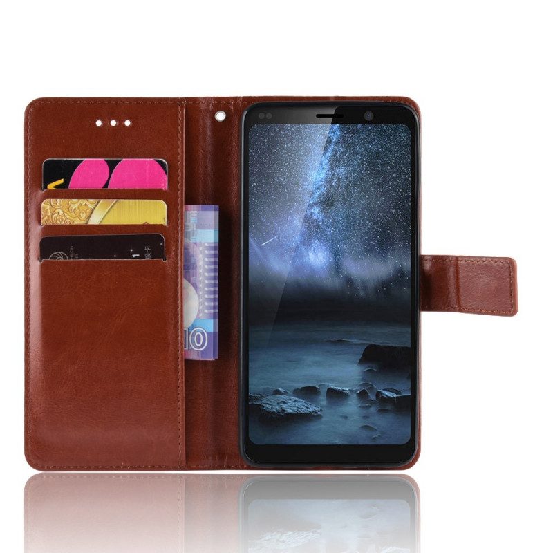 Leren Hoesje voor Nokia 9 PureView Flitsend Kunstleer