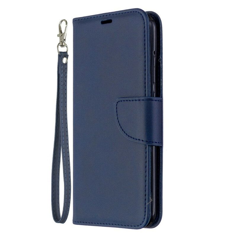 Folio-hoesje voor Huawei P40 Lite E Flip Case Gladde Flap Schuin