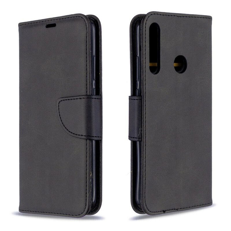 Folio-hoesje voor Huawei P40 Lite E Flip Case Gladde Flap Schuin