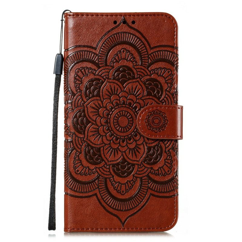 Folio-hoesje voor Huawei P40 Lite E Volledige Mandala