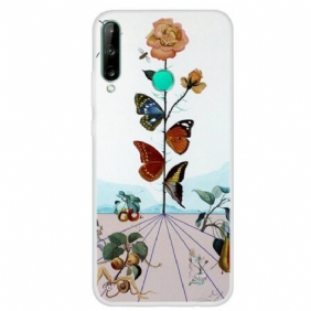 Hoesje voor Huawei P40 Lite E Natuur Vlinders