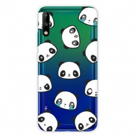 Hoesje voor Huawei P40 Lite E Sentimentele Panda's