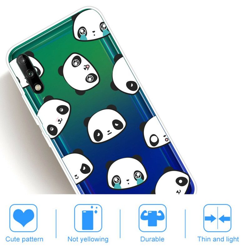 Hoesje voor Huawei P40 Lite E Sentimentele Panda's