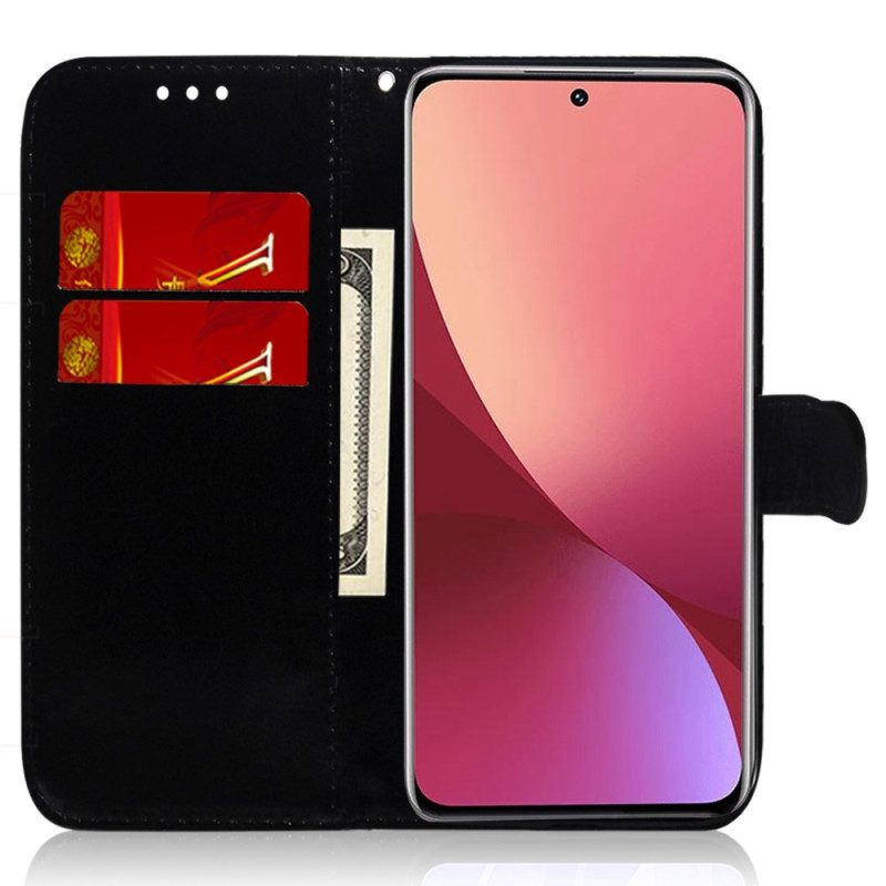 Folio-hoesje voor Xiaomi Redmi Note 12 4G Disco-stijl