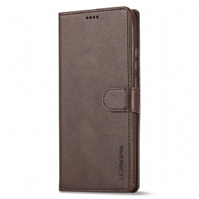 Folio-hoesje voor Xiaomi Redmi Note 12 4G Ledereffect Lc.imeeke