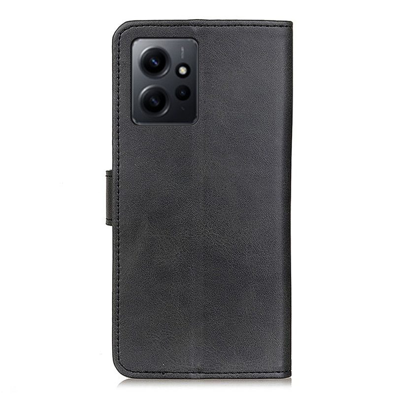 Folio-hoesje voor Xiaomi Redmi Note 12 4G Mat Kunstleer