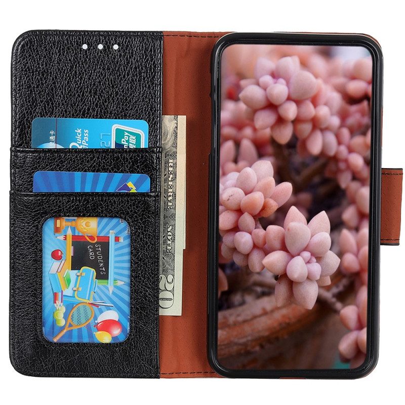 Folio-hoesje voor Xiaomi Redmi Note 12 4G Splitnappaleer