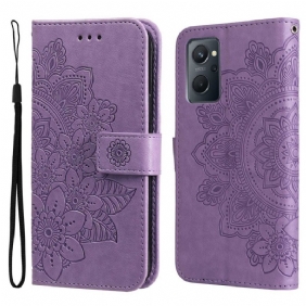 Flip Case voor Realme 9i Mandala-bloemen