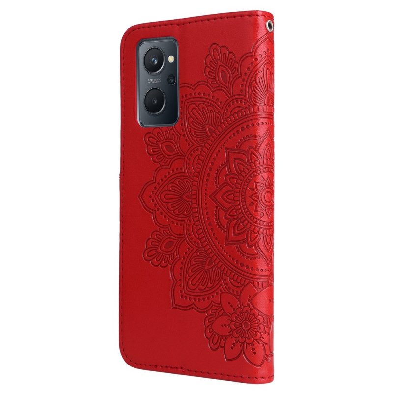 Flip Case voor Realme 9i Mandala-bloemen