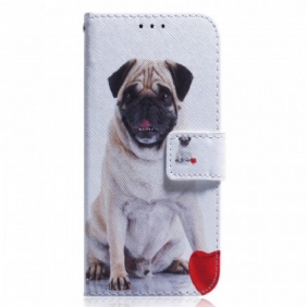 Flip Case voor Realme 9i Mops Hond