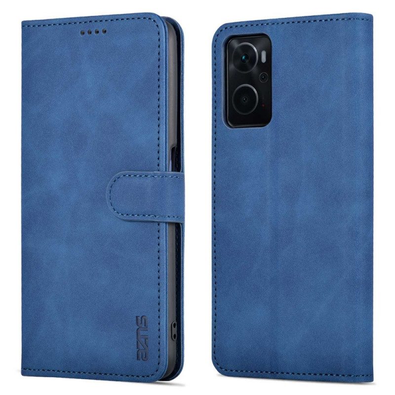 Leren Hoesje voor Realme 9i Azns Ledereffect