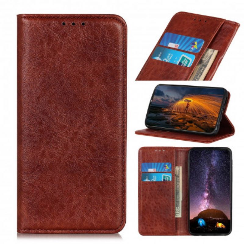 Bescherming Hoesje voor Sony Xperia 1 III Folio-hoesje Getextureerd Splitleer