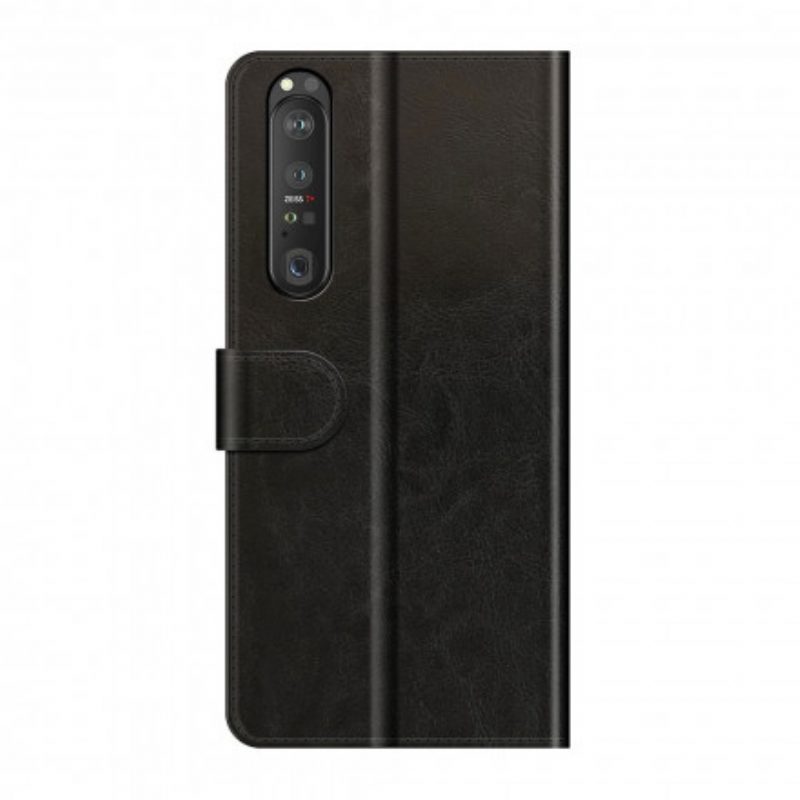 Flip Case voor Sony Xperia 1 III Ultra Kunstleer