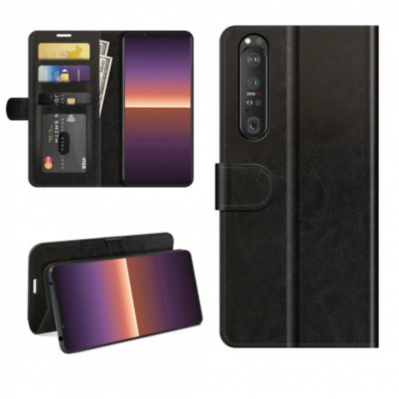 Flip Case voor Sony Xperia 1 III Ultra Kunstleer