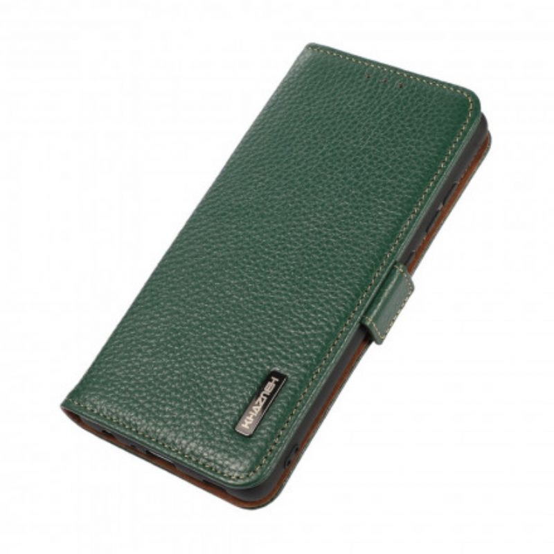 Folio-hoesje voor Sony Xperia 1 III Lychee Leer Khazneh Rfid