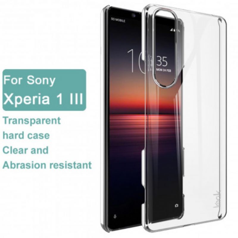 Hoesje voor Sony Xperia 1 III Imak Helder Kristal