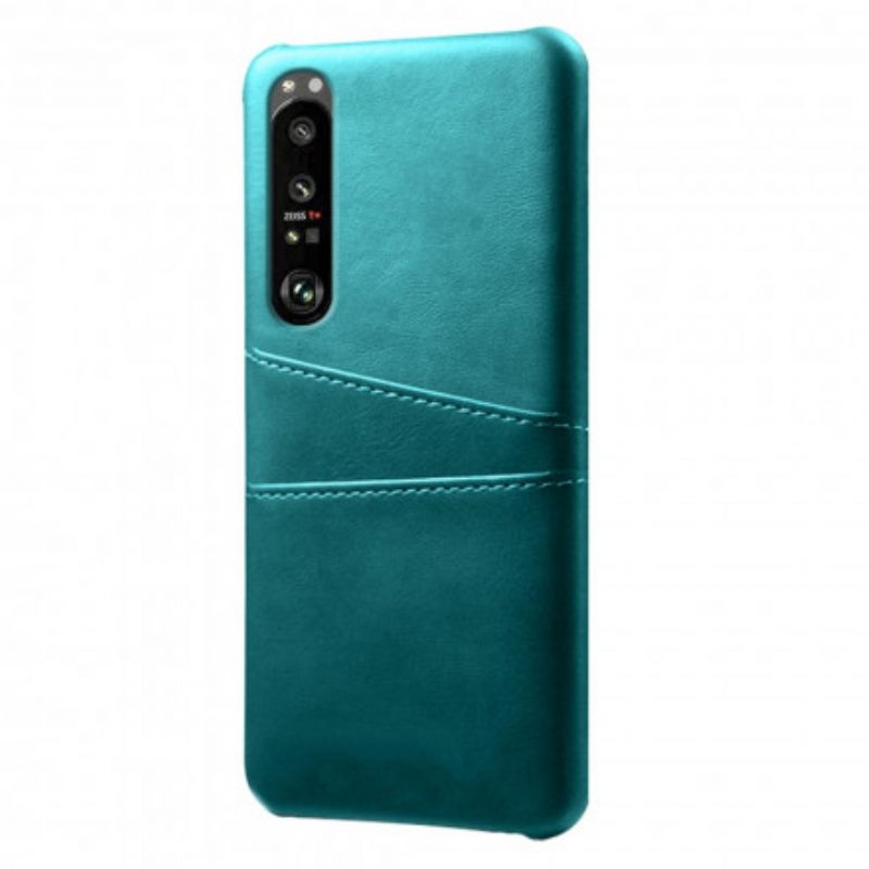 Hoesje voor Sony Xperia 1 III Ksq-kaarthouder