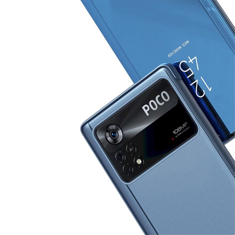 Bescherming Hoesje voor Poco X4 Pro 5G Spiegel