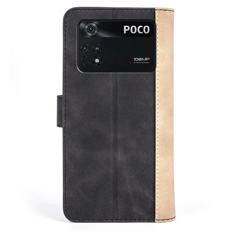 Folio-hoesje voor Poco X4 Pro 5G Grafisch Patroon