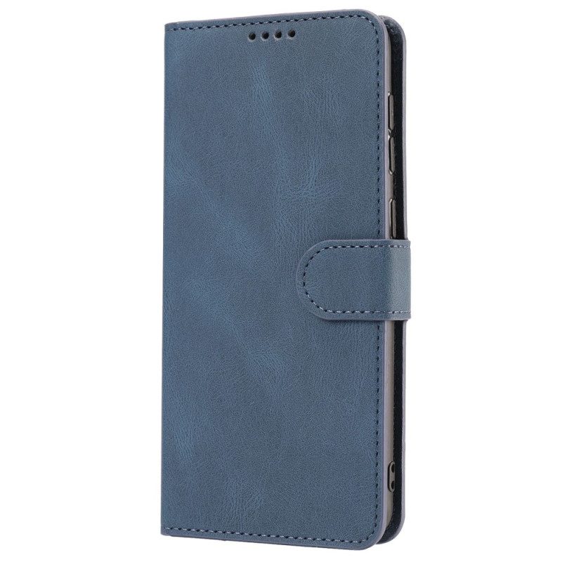 Folio-hoesje voor Poco X4 Pro 5G Leren Stijl Met Riem