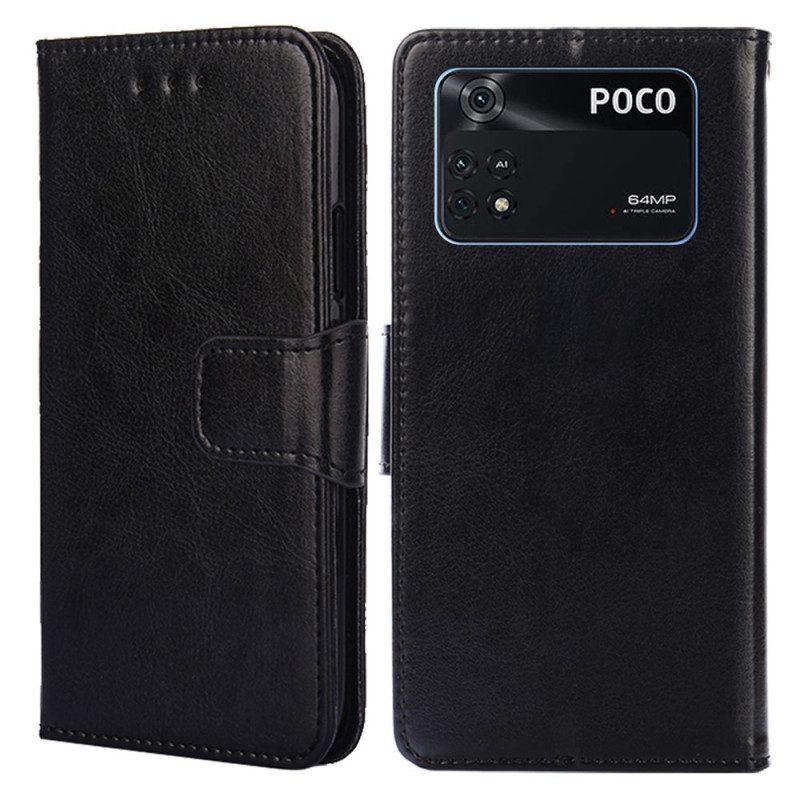 Folio-hoesje voor Poco X4 Pro 5G Vintage