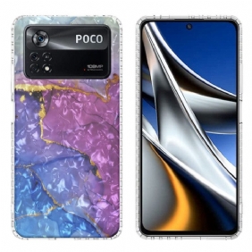 Hoesje voor Poco X4 Pro 5G Flexibele Stijl