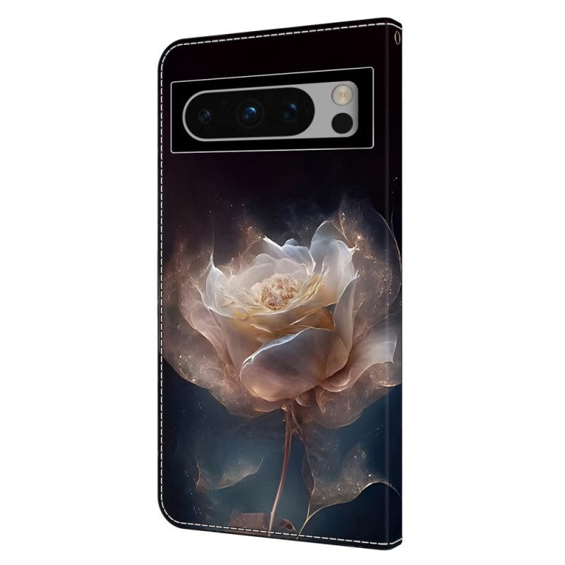 Bescherming Hoesje Google Pixel 9 Pioenroos