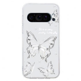 Cover Hoesje Google Pixel 9 Telefoonhoesje Vlinders