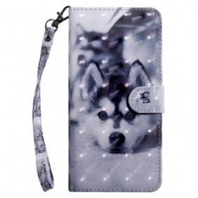 Leren Hoesje Google Pixel 9 Husky Met Riem Bescherming Hoesje