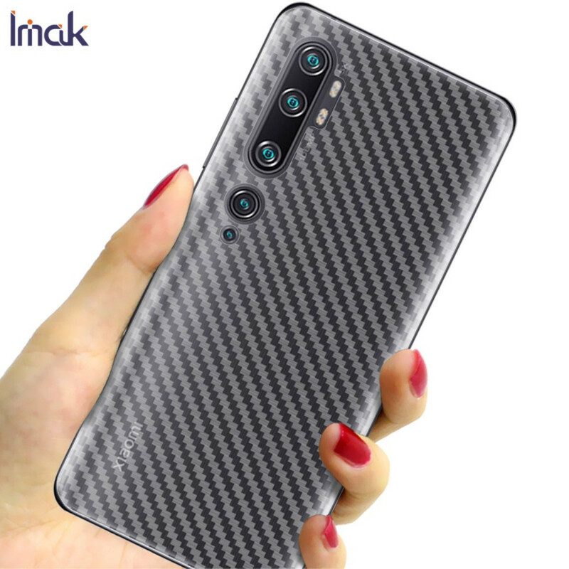 Achterfolie Voor Xiaomi Mi Note 10 / Note 10 Pro Carbon Style Imak