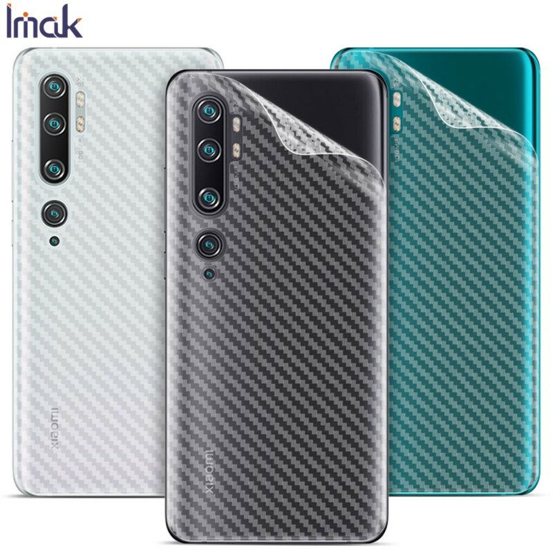 Achterfolie Voor Xiaomi Mi Note 10 / Note 10 Pro Carbon Style Imak