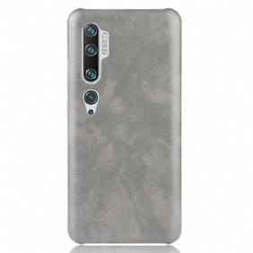 Hoesje voor Xiaomi Mi Note 10 / 10 Pro Litchi Performance Leereffect