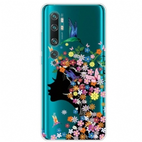 Hoesje voor Xiaomi Mi Note 10 / 10 Pro Mooi Bloemhoofd