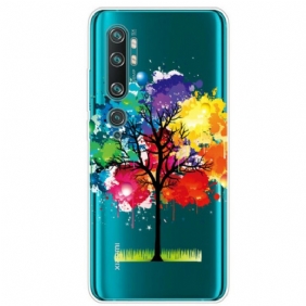 Hoesje voor Xiaomi Mi Note 10 / 10 Pro Naadloze Aquarel Boom