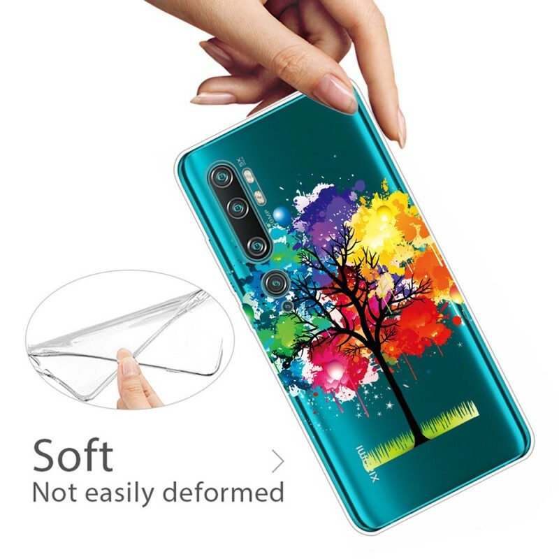 Hoesje voor Xiaomi Mi Note 10 / 10 Pro Naadloze Aquarel Boom